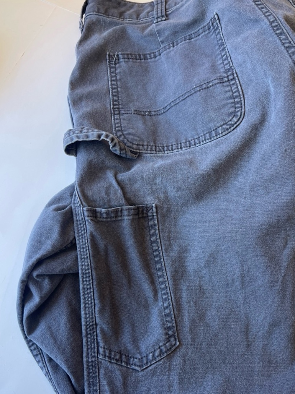 Carhartt Women's Straight Leg Jeans in Charcoal Gray - Picture 4 of 6